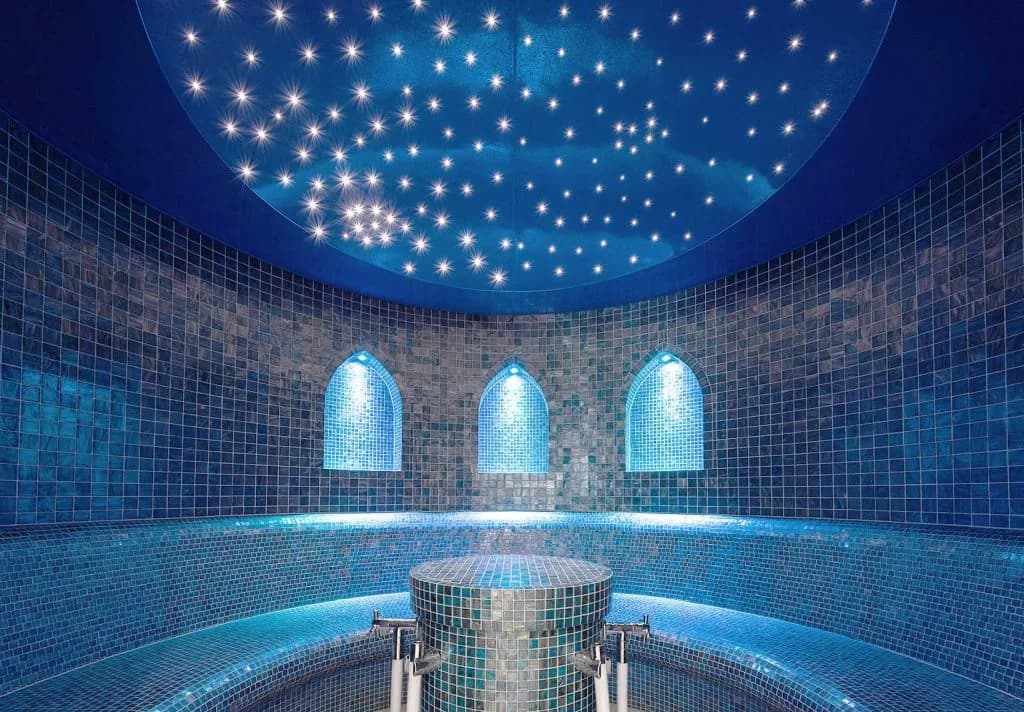 Steam room at Club Delight