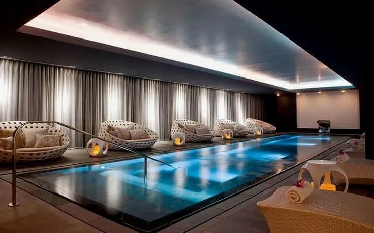 Spa lounge area at Club Delight